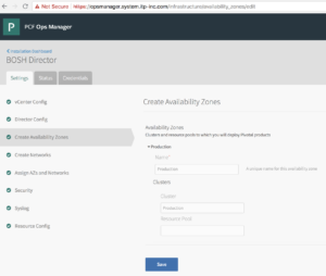 Deploy Kubernetes cluster using Pivotal Container Service(PKS) on VMware