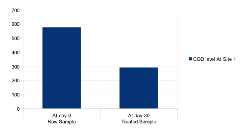 COD Level Graphs at Site 1