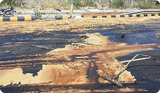 Oil Polluted Soil