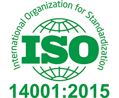 ISO 14001:2015 Certified Logo