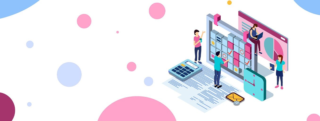 display solutions for employee communication illustration