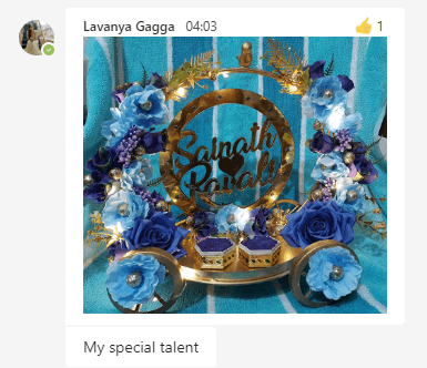 lavanya gagga special talent